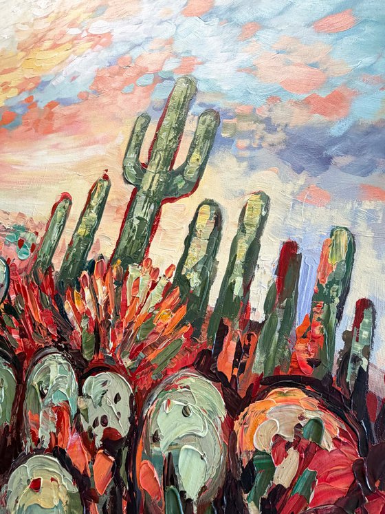 Desert Blooming Sunrise
