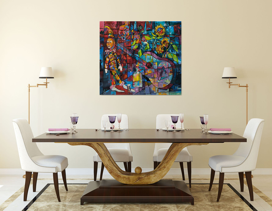 Masks, Music and Sunflowers