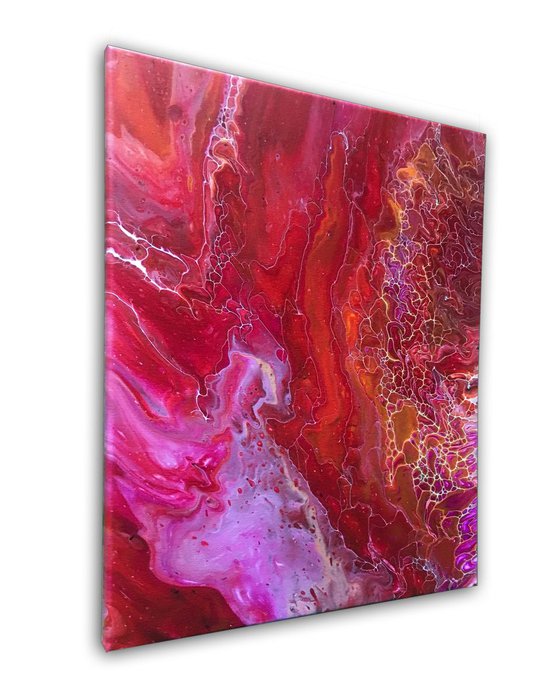 "Birth Of Consciousness Series" - FREE USA SHIPPING - Original Triptych, Abstract PMS Acrylic Paintings Series - 52" x 20"