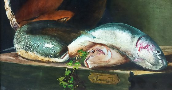 Still life with fishes