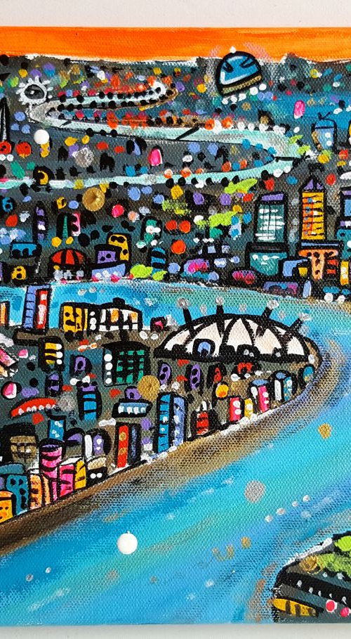 Pretty Colourful London by Maria Luisa  Azzini