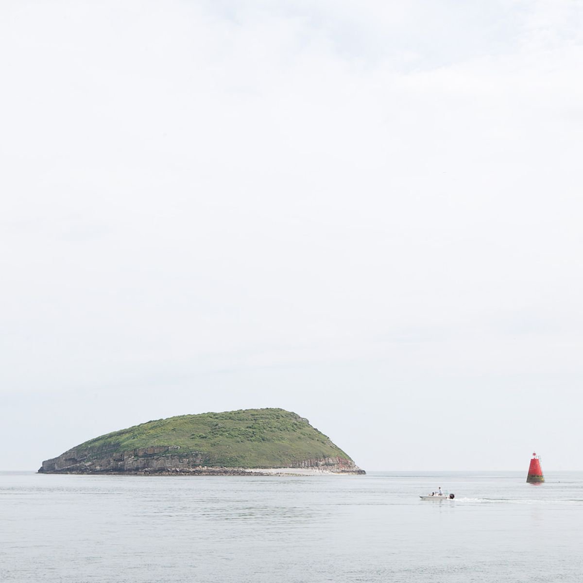 Island, Speedboat, Marker by Steve Deer