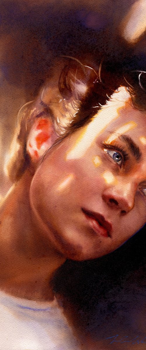 Electric Blue by Julia Ustinovich