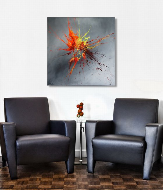 Luminous Bursts IX (Spirits Of Skies 064149) (80 x 80 cm) XXL (32 x 32 inches)