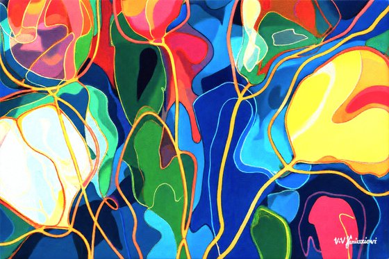 Jazz Style Flowers #2