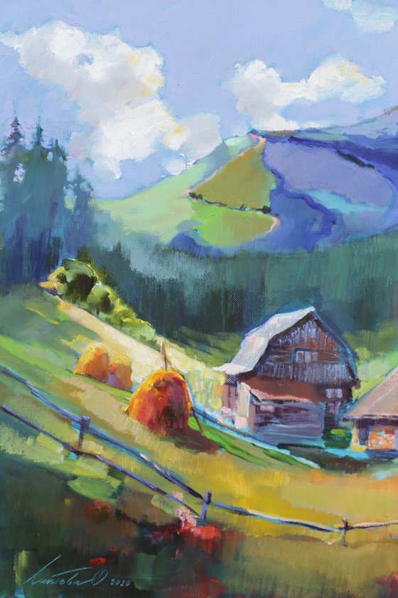 Summer in the mountains