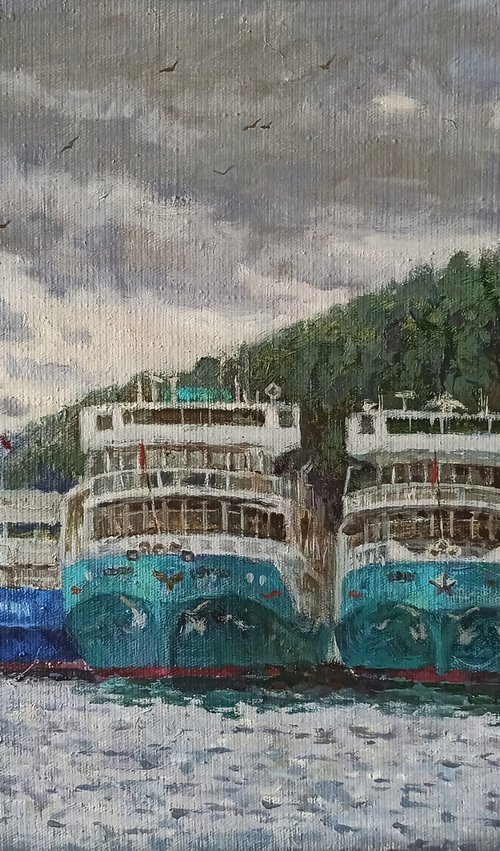 Yelabuga Pier by Olga Goryunova