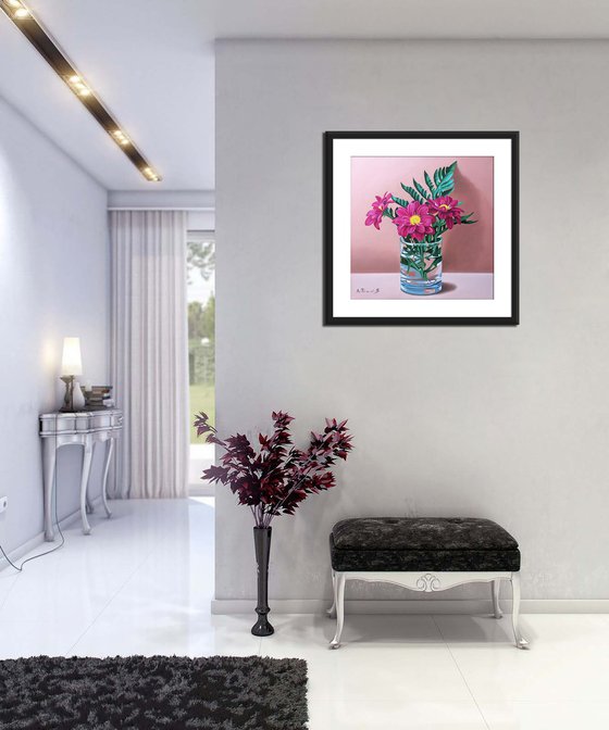 Still Life with Chrysanthemums