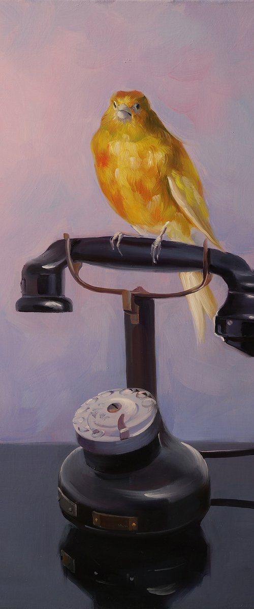 "Waiting for a call" by Lena Vylusk