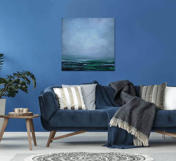 Waves painting Ocean Seascape large