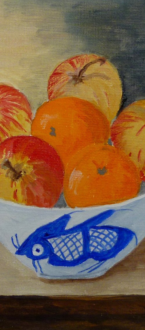 A Bowl of Fruit by Maddalena Pacini