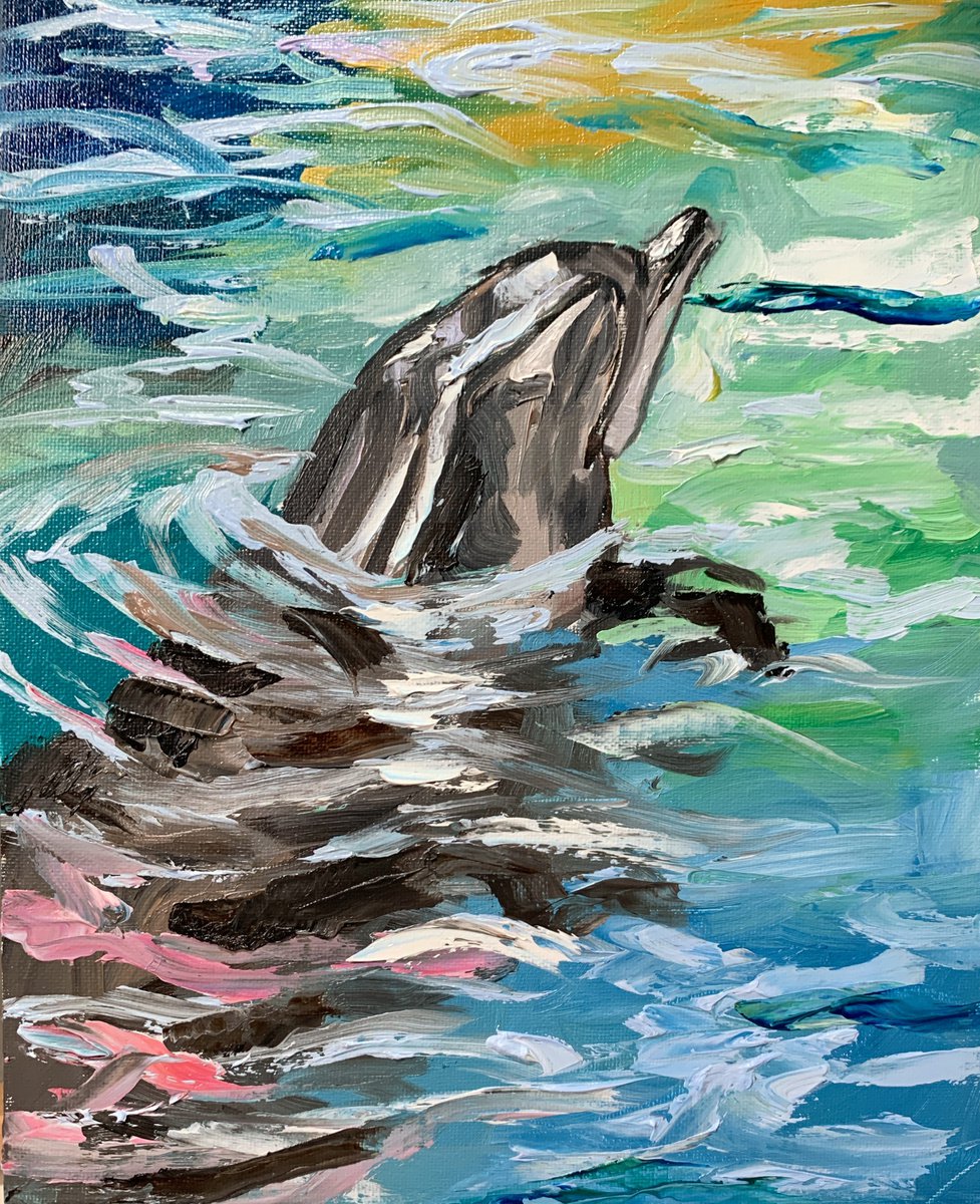 Dolphin. by Vita Schagen