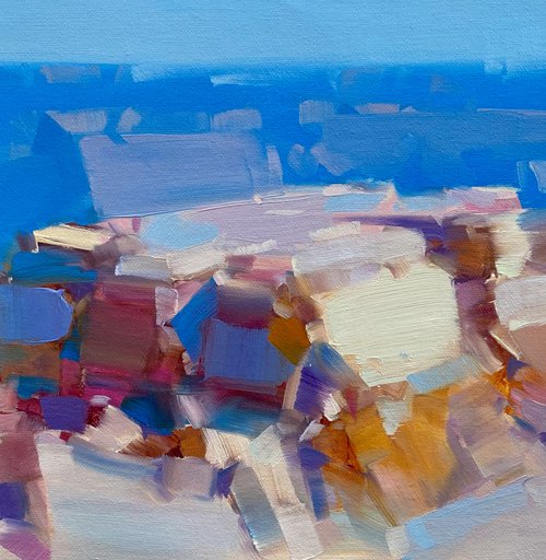 Canyon View, Original oil painting, Handmade artwork, One of a kind by Vahe Yeremyan