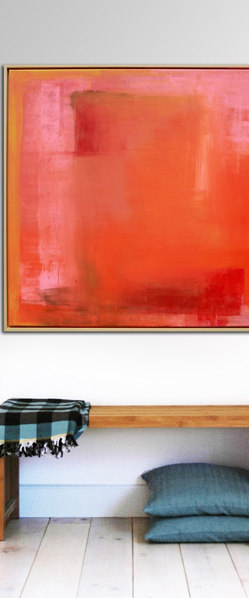 Untitled in Pink by Ronald Hunter