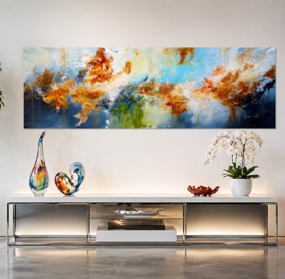 Echoes in Blue and Fire