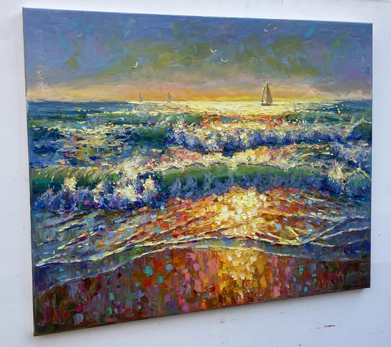 "morning by the sea"