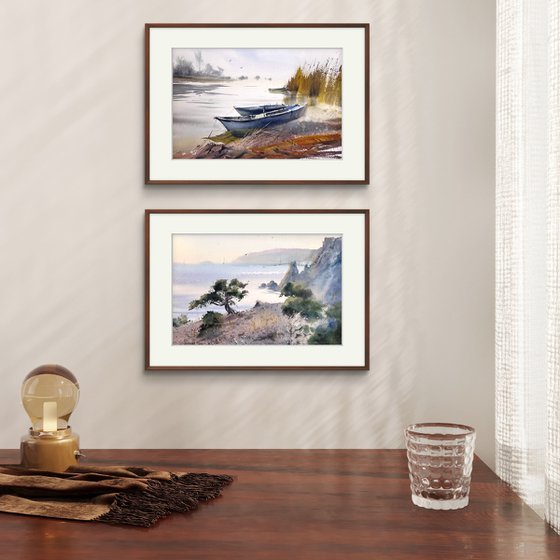 From River to Sea (Diptych)