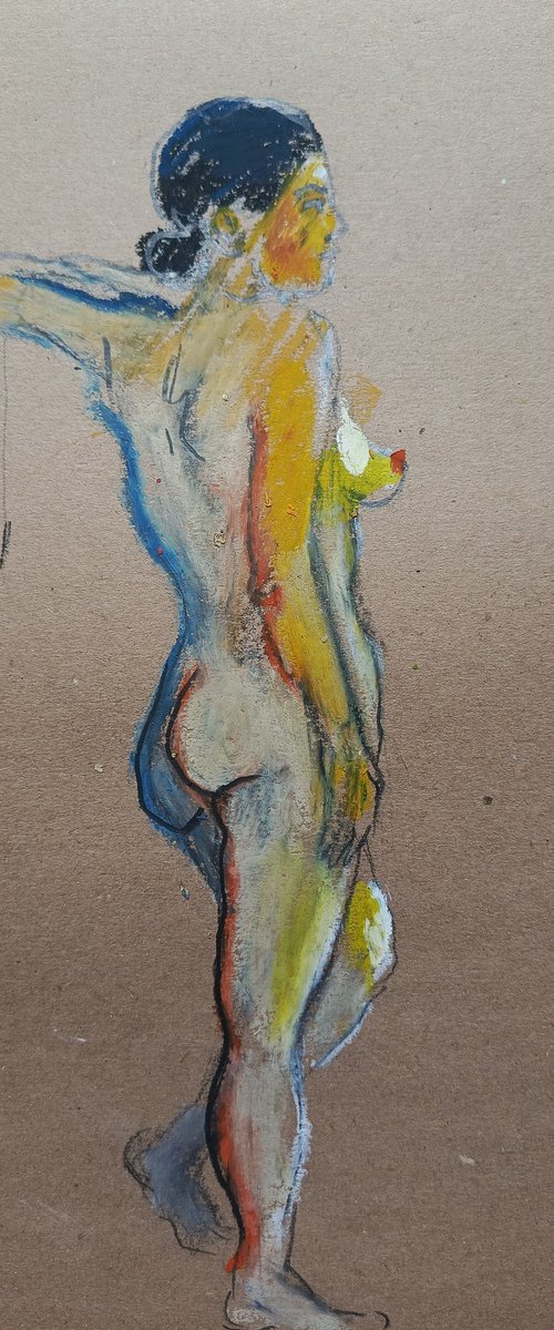 NUDE sketch 28-08-25/4 by Oxana Raduga