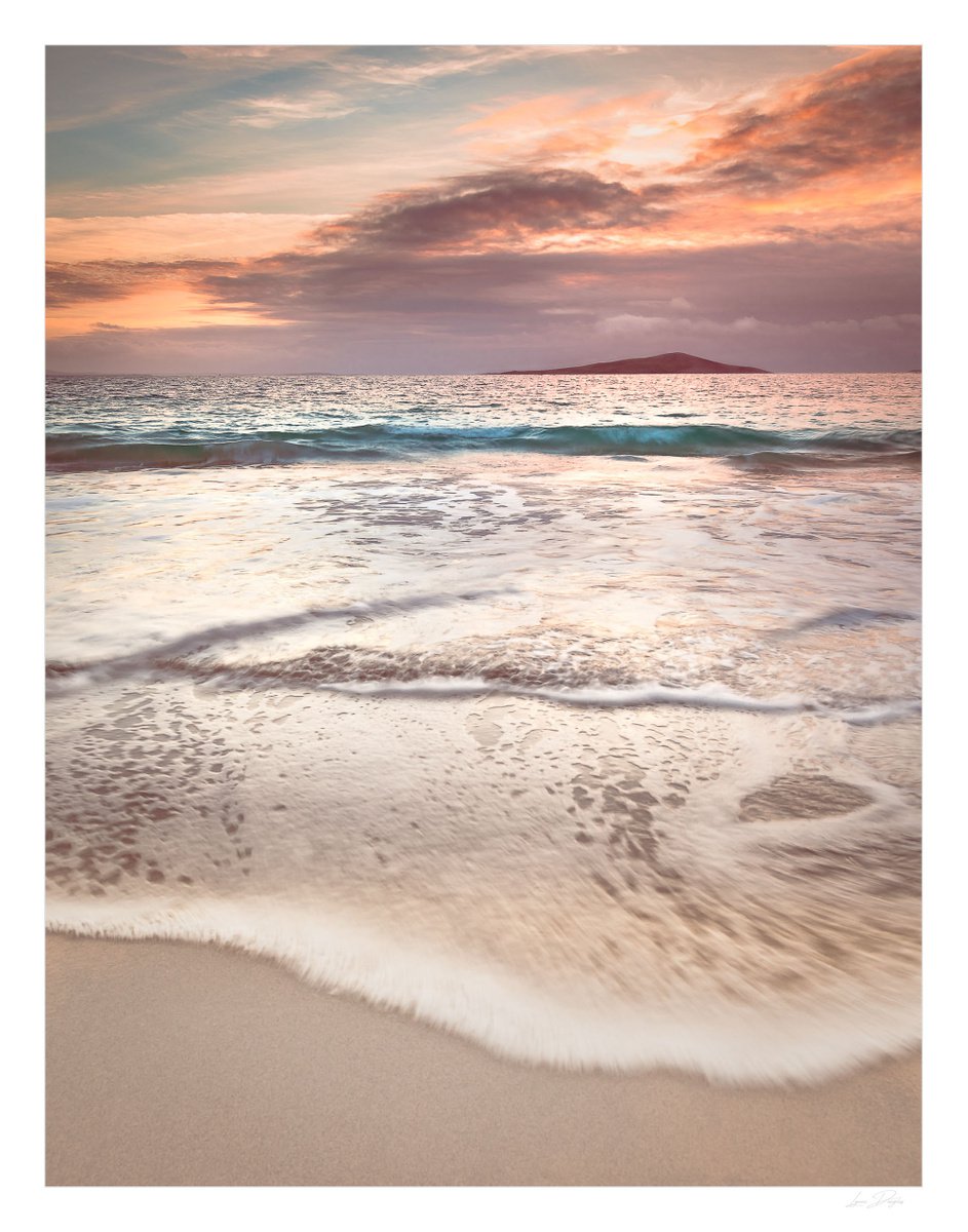 Large Seascape - September Sunset by Lynne Douglas