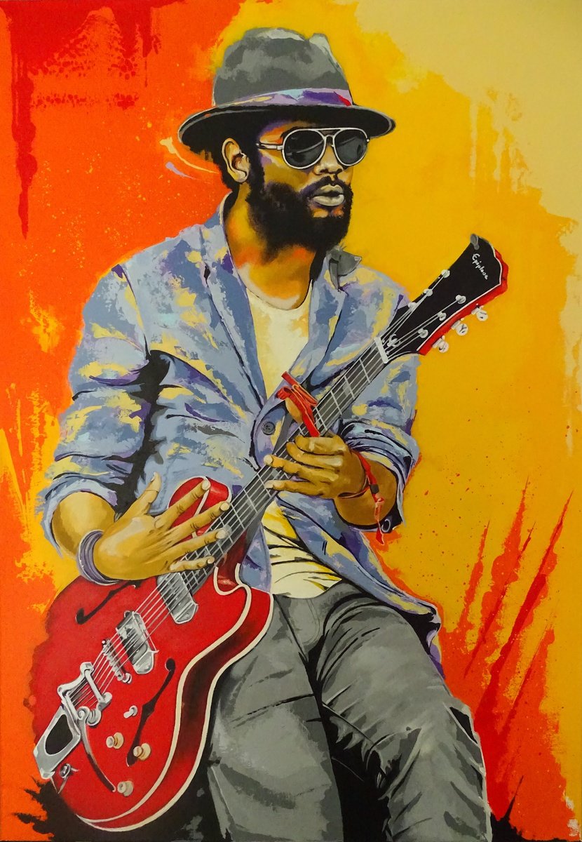 Gary Clark Jr. by Livien Rozen