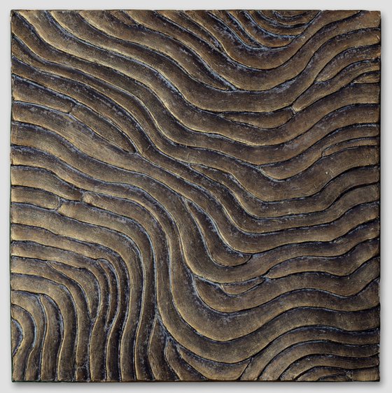 Yuanyang | Textured Wall Sculpture