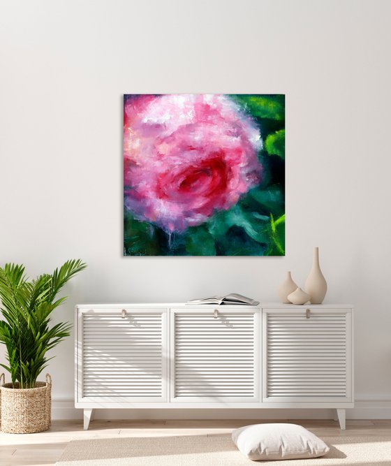 Rose painting
