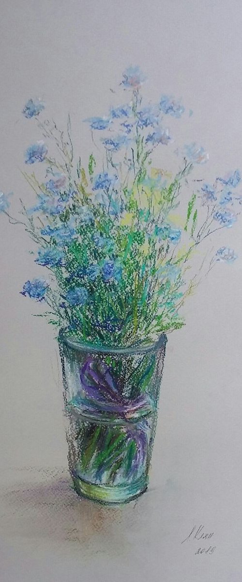 Cornflowers by Elena Klyan