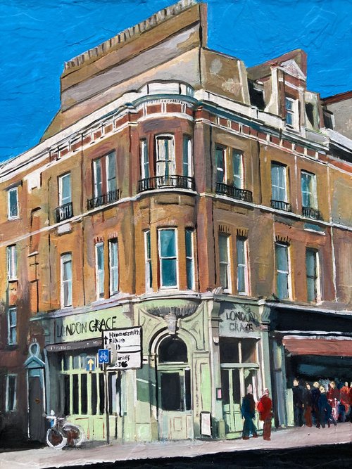 London Putney, Pub on a Summer’s Afternoon by Andrew  Reid Wildman