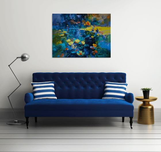 Where the colors of silence are born