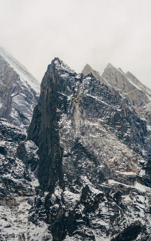 Unknown peaks in Gangotri region - Limited Edition 1 of 25 by Artem Korenuk