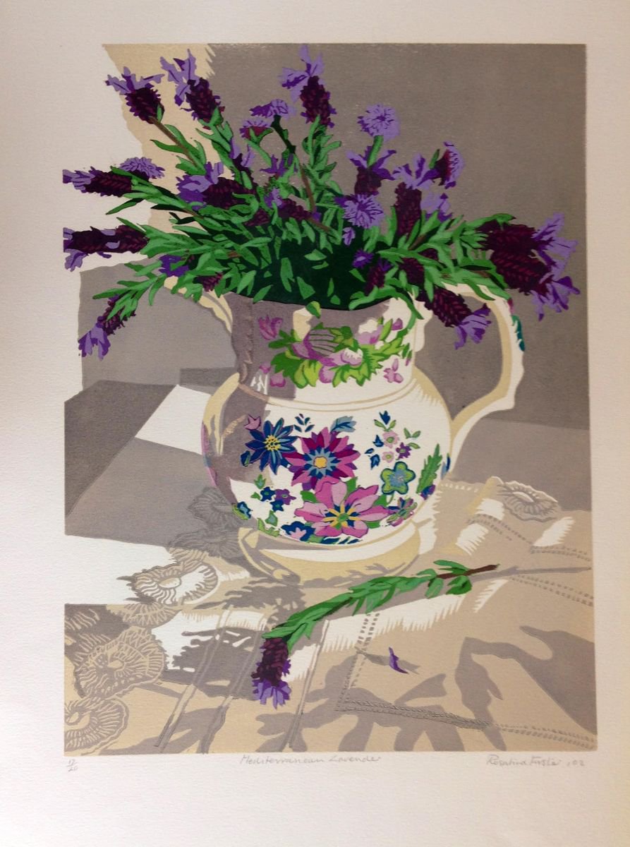 Mediteranean Lavender by Rosalind Forster