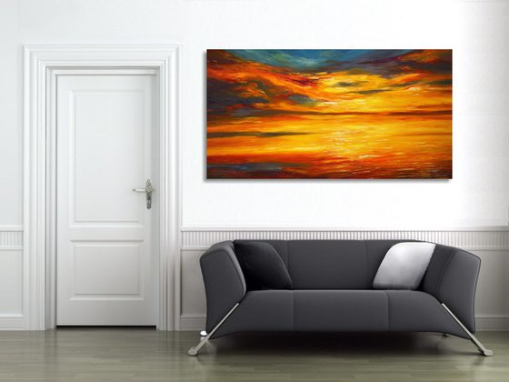 Romantic Evening Seascape XXL 1