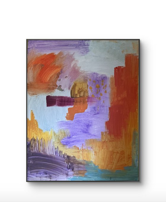 “Holding the Spark” 32×40”