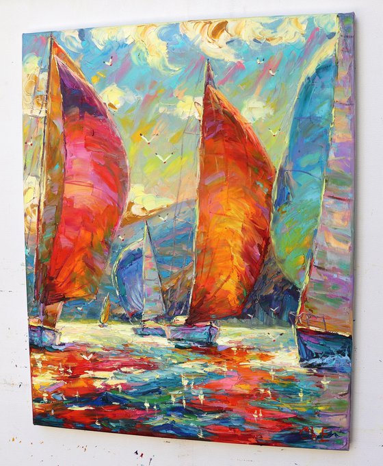 "Morning by the sea"