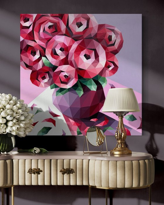 CARUSEL OF RED ROSES