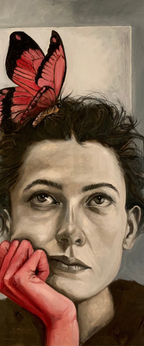 Winged thought by Maria Romano