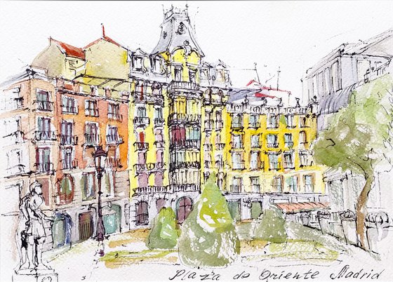 Madrid. Plaza de Oriente