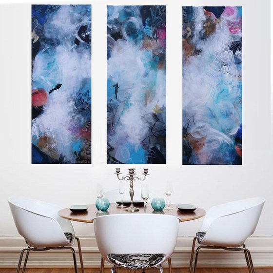 XXL SOFT WHISPERS TRIPTYCH