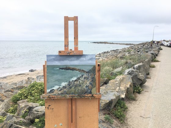 Rocky coast at Kilmore
