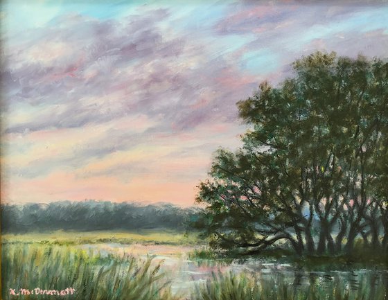 PINKS ON THE MARSH # 2 ©2025