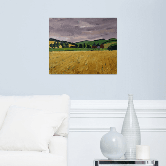 Farm buildings near Cupar