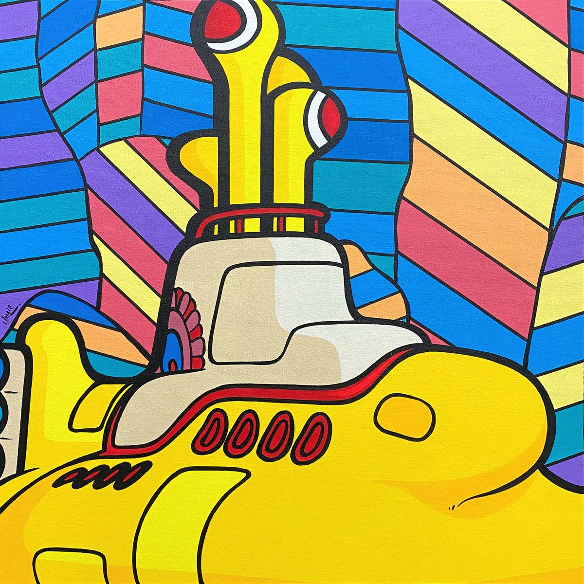 Yellow Submarine 24 by Jamie Lee