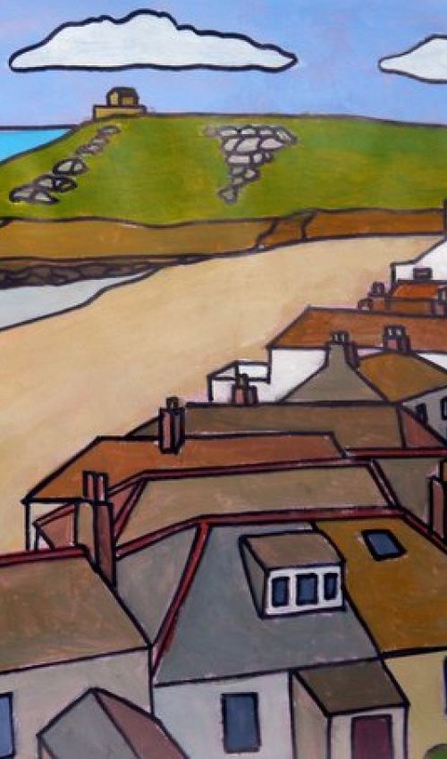 View from The Tate Gallery, St Ives. by Tim Treagust