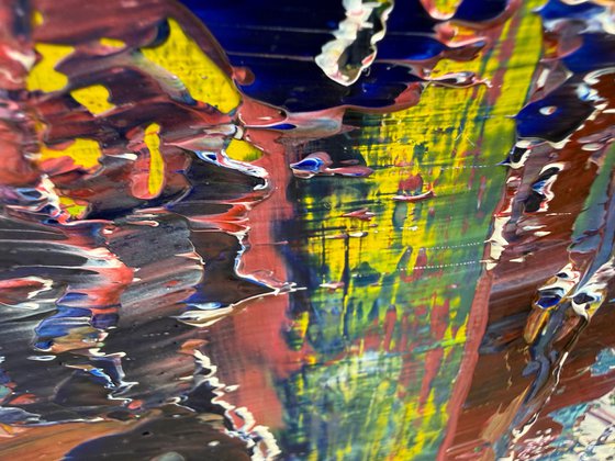City in reflections