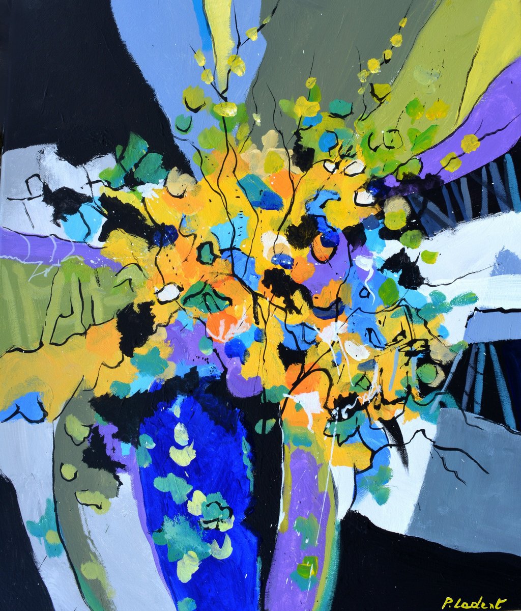 Expressive Oil Painting , Happy Mother