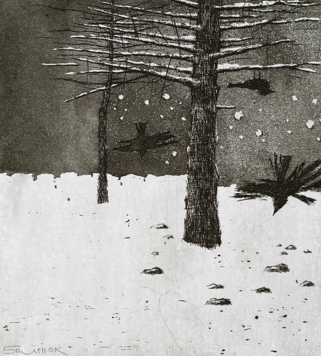 Among the Falling Birds by Sergei Balenok