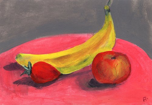 Still Life With Banana by Anton Maliar
