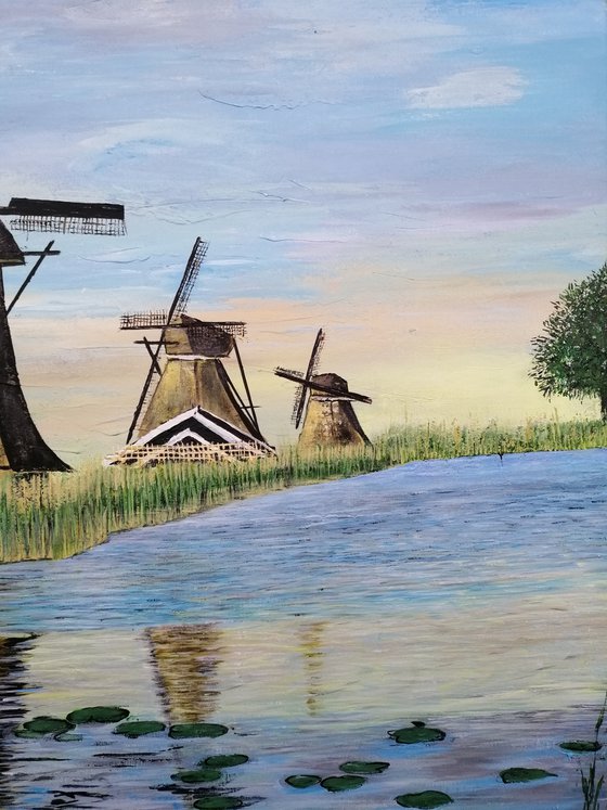 A day at Kinderdijk - Holland