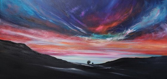 Hope on the Horizon - seascape, emotional, panoramic