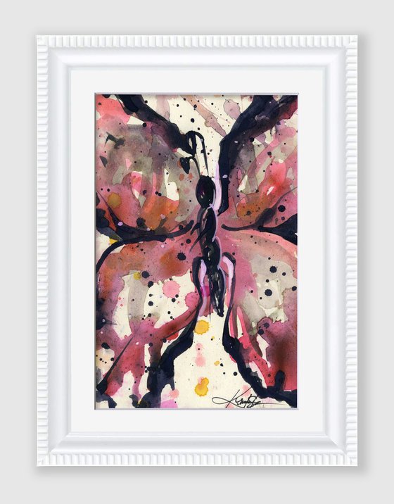 Butterfly Delight 8 -  Painting by Kathy Morton Stanion